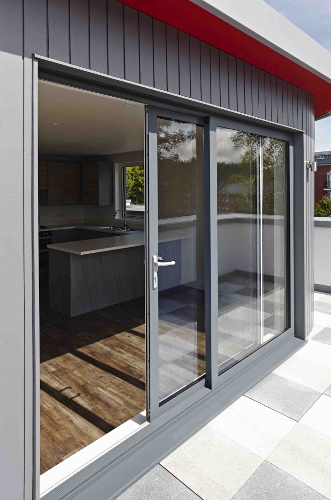 Smarts sliding door